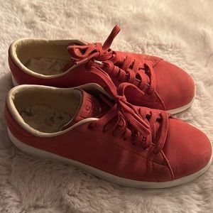 Cole Haan Grand Pro Tennis Sneakers Coral